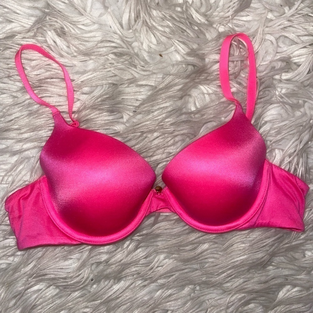 Victoria Secret Size 36a Lined Demi Bra